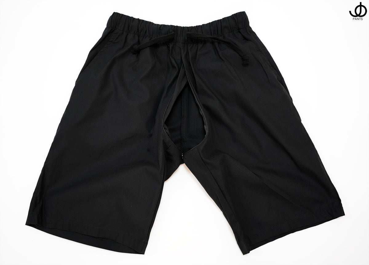 StrokinShorts Black Cotton