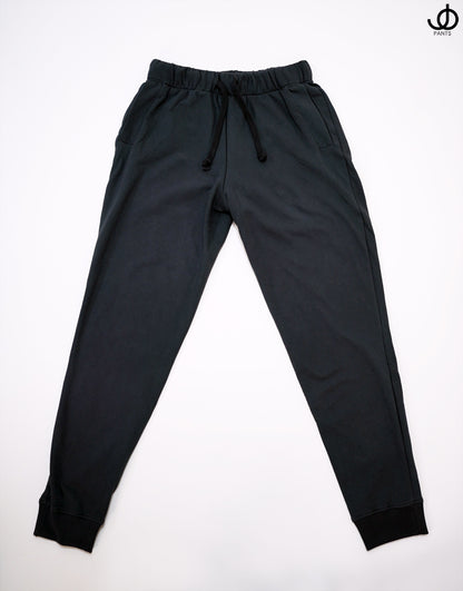 JOpants JackinJoggers Charcoal Gray Cotton Fleece