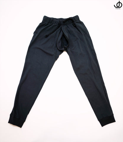 JOpants JackinJoggers Charcoal Gray Cotton Fleece