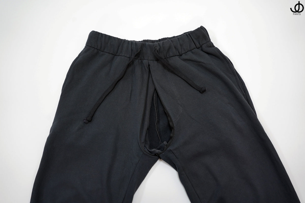 JOpants JerkinJams Charcoal Gray Cotton Fleece