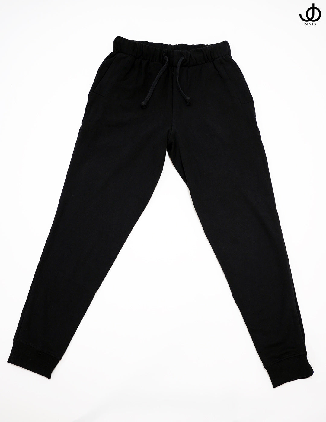 JOpants JackinJoggers Black Cotton Fleece