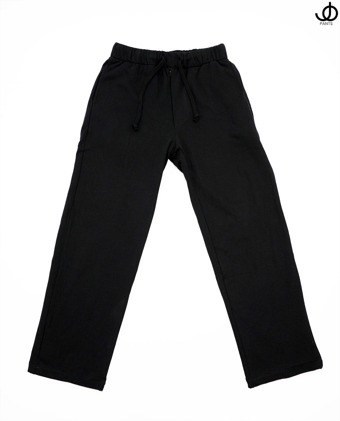 JOpants JerkinJams Black Cotton Fleece