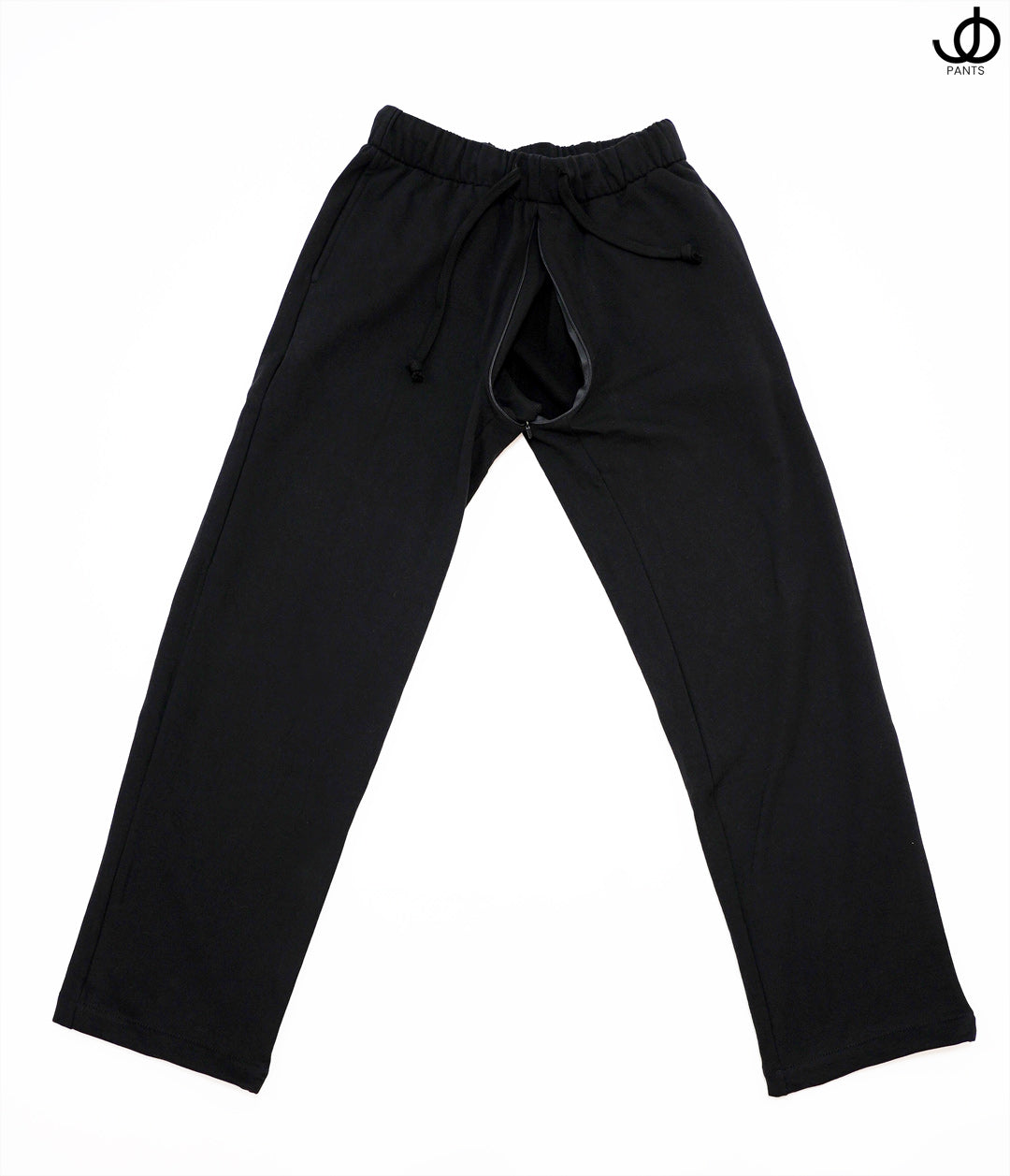 JOpants JerkinJams Black Cotton Fleece