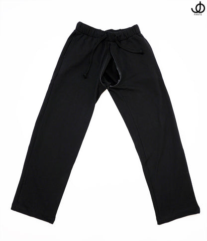 JOpants JerkinJams Black Cotton Fleece