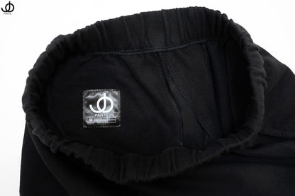 JOpants JerkinJams Black Cotton Fleece