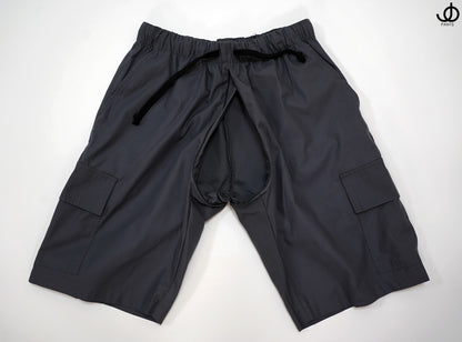 StrokinShorts Cargo Shorts Ash Gray Cotton