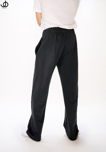 JOpants JerkinJams Charcoal Gray Cotton Fleece