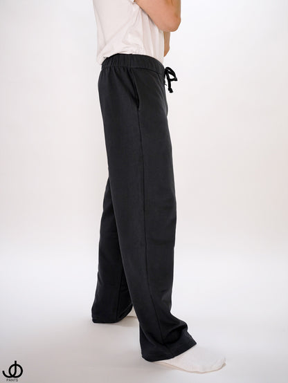 JOpants JerkinJams Charcoal Gray Cotton Fleece