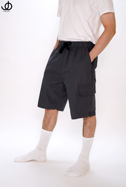 StrokinShorts Cargo Shorts Ash Gray Cotton