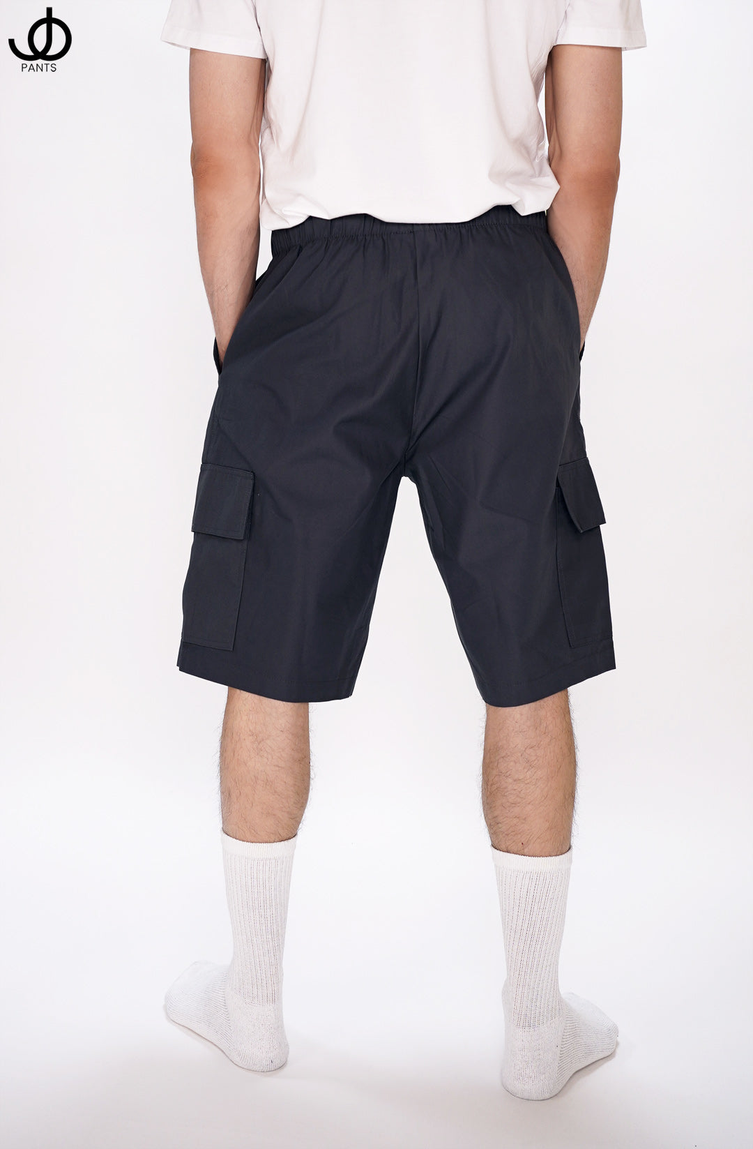 StrokinShorts Cargo Shorts Ash Gray Cotton
