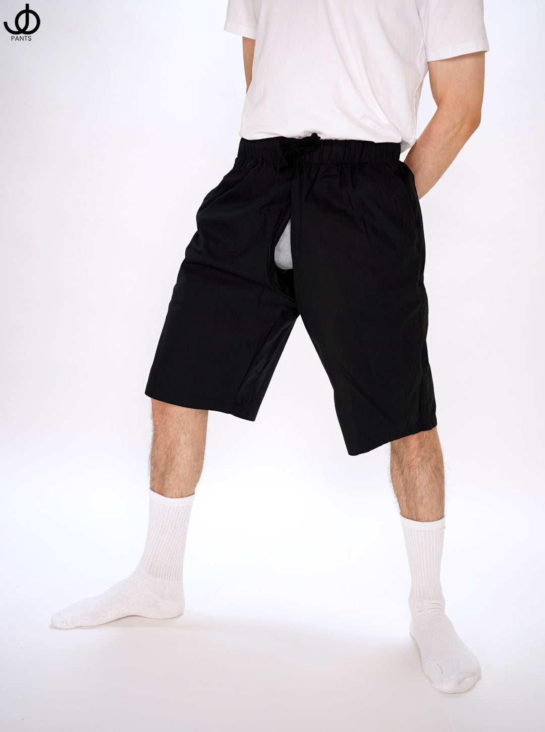 StrokinShorts Black Cotton