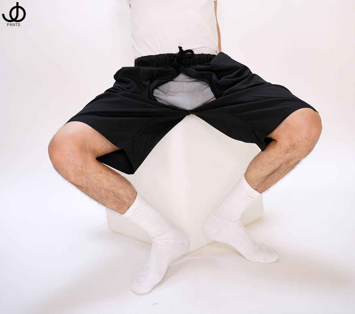 StrokinShorts Black Cotton