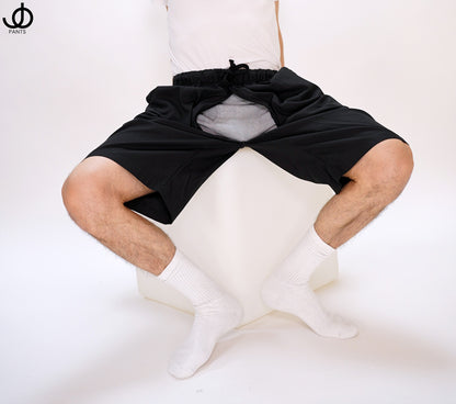 StrokinShorts Black Cotton